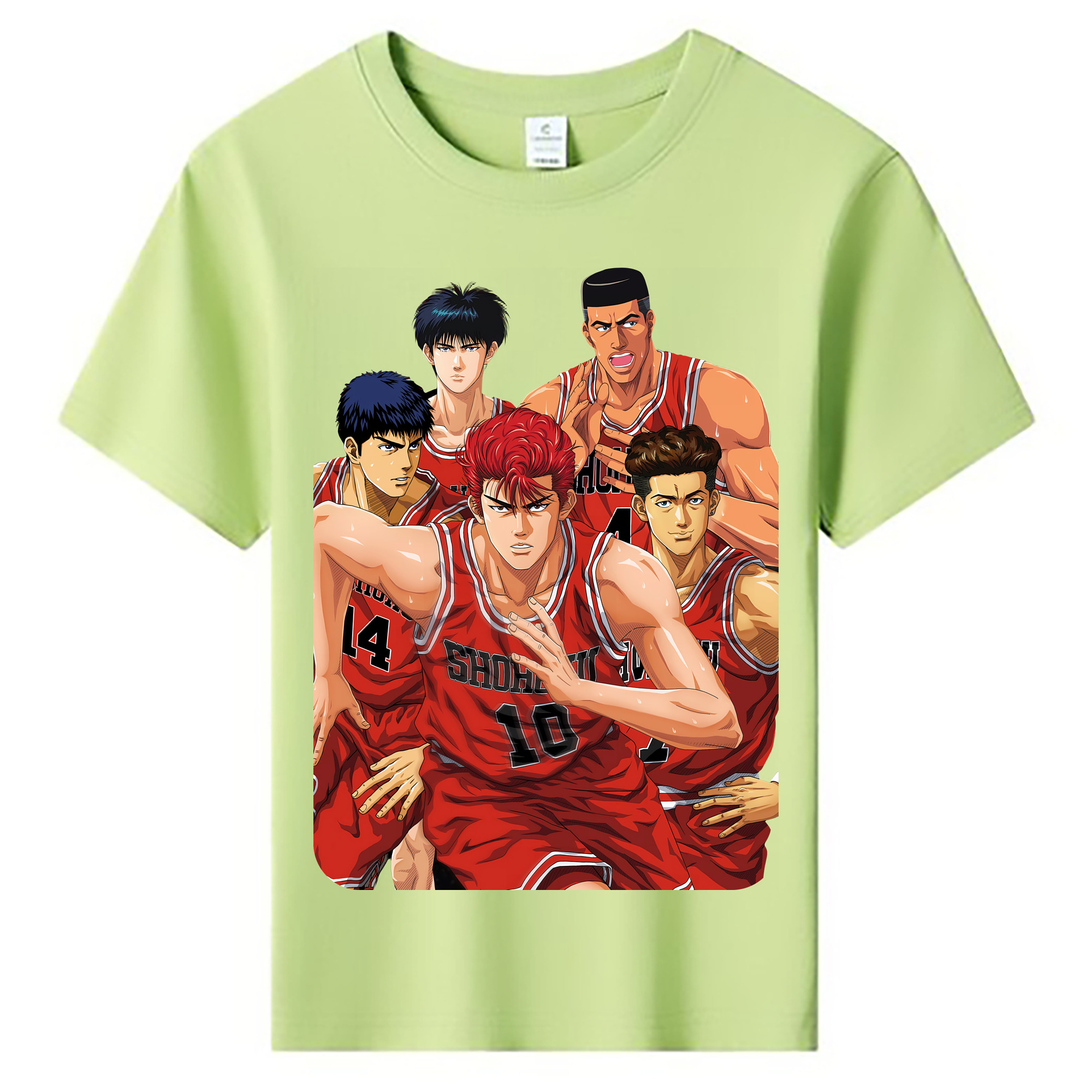 （画像用） SLAM DUNK／スラムダンク 綿100％キッズTシャツ（フロントプリント）